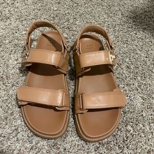 A New Day Kids Brown Strap Sandals